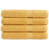 Furnova Premium brisače za savno SOLUND 4 kosi zlata 80x200 cm 600 gsm, (21916760) Cene