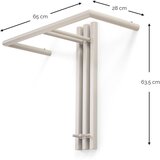 Spinder Design Sivorjav jeklen stenski obešalnik 65 cm Senza – | Shoptok.si
