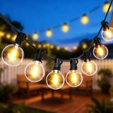 Modern Home Vrtni svjetlosni lanac girlanda 25 × LED, 15 m, 9 načina rada, vanjska rasvjeta 9 W | shoptok.hr