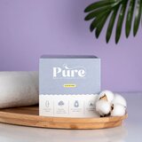 Pure noćni ciklusni ulošci od organskog pamuka, pure, 10kom | ePonuda.com