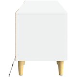  LED TV kabinet Bijela Konstruirano drvo | shoptok.hr