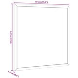  Ploča od pluta s okvirom od punog drva borovine 40x40 cm | shoptok.hr