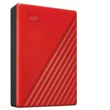 Western Digital 2TB My Passport Crvena, USB 3.2 Gen 1 - WDBYVG0020BRD WESN eksterni hard disk | ePonuda.com