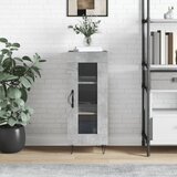 vidaXL Komoda siva boja betona 34 5x34x90 cm od konstruiranog drva Cijene