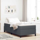  Krevet s opruga kutije Tamnosiva 100 x 200 cm Kordura tekstil | shoptok.hr