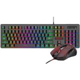 Redragon 2 in 1 combo S107 K512-RGB keyboard & wired mouse Cene