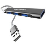 Denmen USB HUB razdelilec 4x USB 3.0 alumunij | Shoptok.si
