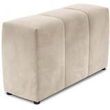Cosmopolitan Design Bež žametno naslonjalo za modularni kavč Rome Velvet - Cosmopolitan Design Cene