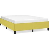vidaXL Posteljni okvir zelen 140x190 cm blago, (20907038) | Shoptok.si