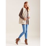 Wool Fashion Italia Vest-AT-KZ-4102-1.20P-light beige | shoptok.hr