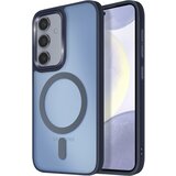 AVIZAR Ohišje MagSafe za Galaxy S24 Plus in S25 Plus Frosted Matte Back Obris, Modra noč, (5000011217) | Shoptok.si