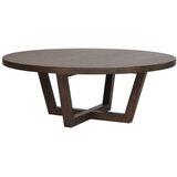 Rowico Tamno smeđi okrugao stolić za kavu u dekoru hrasta ø 110 cm Boxford – | shoptok.hr