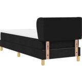 Box Spring Krevet s Madracem Crni 80x200 cm Tkanina | shoptok.hr