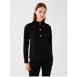 LC Waikiki Women's Standing Collar Straight Long Sleeve Sweatshirt | Shoptok.si