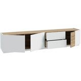 Hom`in TV-ELEMENT barve hrasta, svetlo siva | Shoptok.si