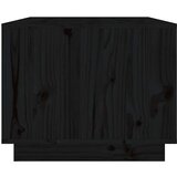  Stolić za kavu crni 80x50x40 cm od masivne borovine | shoptok.hr