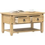 vidaXL Stolić za kavu s ladicama Corona 85 x 50 x 45 cm od borovine Cijene