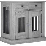 Namještaj za kućni kavez Siva Sonoma 80 x 47,5 x 80 cm | shoptok.hr