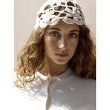 Sinsay Pamučna ažurna kapa s cvjetnim uzorkom | shoptok.hr