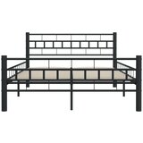  Posteljni okvir črn jeklen 120x200 cm, (20645012) | Shoptok.si