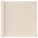  Zaštita od pogleda za balkon Krem 75 x 700 cm HDPE i Aluminij - Krem 75 x 700 cm | shoptok.hr