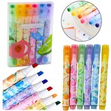 Highlighters In Pen Fruit Stamps Colored Scented 6 Pcs | shoptok.hr