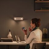 Philips 53172/31/P0 - Prigušiva spot svetiljka MYLIVING CLOCKWORK 2xLED/4,5W | Eponuda.com