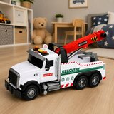  Construction Truck with Adjustable Crane Lights Sounds White 1:14 | shoptok.hr