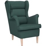 vidaXL Fotelja tamnozelena 74x84x100 cm od tkanine | shoptok.hr
