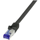 Logilink C6A143S RJ45 CAT 6a S/FTP 50.00 m črna 1 kos, (20416350) | Shoptok.si