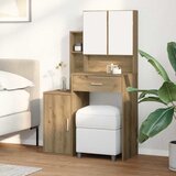  Toaletni stol s ladicama Umjetnički hrast 80 x 35 x 132 cm | Eponuda.com
