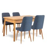 Hanah home trpezarijski set costa atlantic navy blue | ePonuda.com