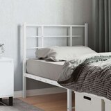  Metalno uzglavlje bijelo 100 cm Cijene