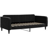 Dnevni krevet crni 90 x 200 cm baršunasti | shoptok.hr