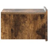  Stenski nočni omarici 2 pcs Dimljen hrast 33 x 34,5 x 24 cm, (5000209531) | Shoptok.si