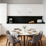  Brilagi-LED luster na sajli TWISTER LED/48W/230V, prigušiva, prečnik 50 cm, bela + daljinski upravljač | Eponuda.com