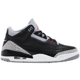 Nike Nizke superge Jordan 3 Retro OG Black Cement (2024) Črna | Shoptok.si