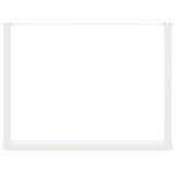  Noge za blagovaonski stol U-oblik 3 kom Bijele 100 x (72-73) cm Čelik | shoptok.hr