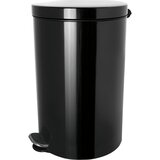 Helit Zbiralnik odpadkov s pedalom in oblogo srebrovih ionov, prostornina 3 l, VxØ 260 x 170 mm, črne barve Cene