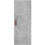 Visoka komoda siva betona 34 5x34x180 cm od konstruiranog drva | shoptok.hr