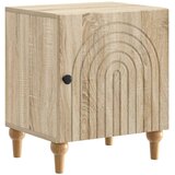  Noćni ormar Hrast sonoma 43 x 34 5 x 50 cm Konstruirano drvo - Hrast sonoma 1 | shoptok.hr