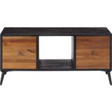  Klubska mizica 90x50x41 cm trdna predelana tikovina, (21008125) | Shoptok.si