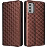 INORCO Ohišje za telefon Nokia G310 PU usnjena torbica z vtisnjenim rombom, stojalo, preklopni ovitek za telefon, (22033157) Cene