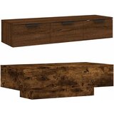  Stolić za kavu boja hrasta 100 x 49,5 x 31 cm konstruirano drvo | shoptok.hr