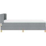  s opruga kutije Svijetlo siva 200 x 100 cm tkanina | shoptok.hr