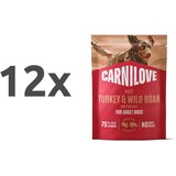 Carnilove Dog Adult vrečka, pate - puran in divja svinja - 300 g 12 x 300 g | Shoptok.si
