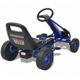  Go Kart s Pedalama i Podesivim Sjedalom Plavi | shoptok.hr
