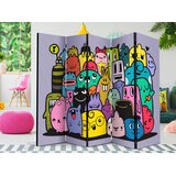 Artgeist PARAVAN 225/172/3 cm večbarvno Slike