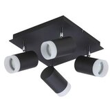 SPOT lampa 4xGU10 Leipzig ML-22035-04 kvadratna crna | Eponuda.ba