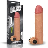 Extender silikonska navlaka sa produžetkom i vibro dodatkom — 19 cm — LV414101F